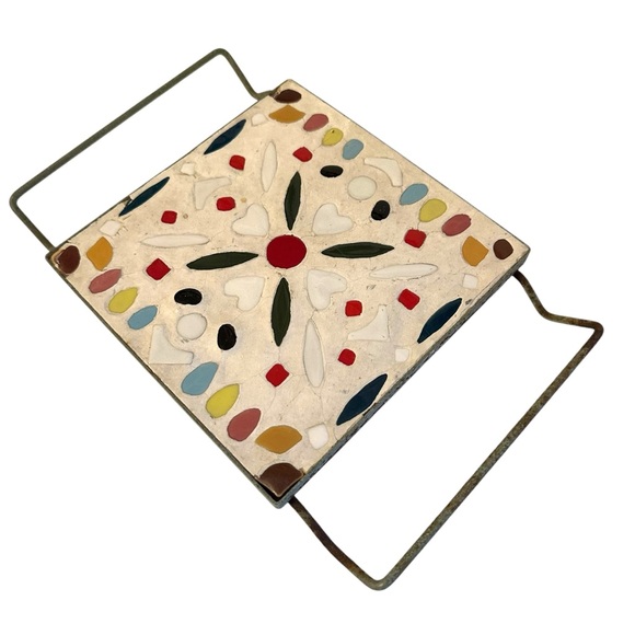 Vintage Mosaic Trivet - Picture 3 of 9